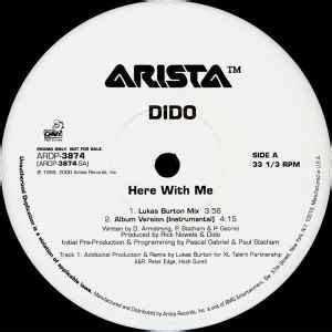 Dido – Here With Me (2000, Vinyl) - Discogs