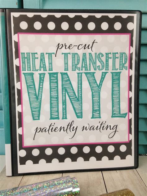 Secret to Storing Pre-Cut Heat Transfer Vinyl Designs - Silhouette School