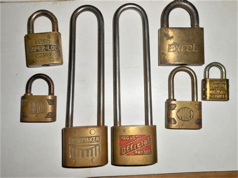 Vintage brass padlocks and keys collection | The H.A.M.B.