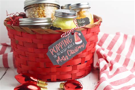 Popcorn Christmas Gift Basket - Extreme Couponing Mom