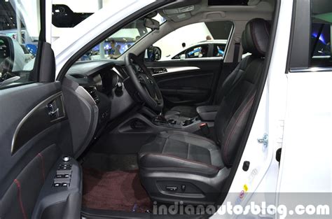 Changan CS75 interior at 2015 Shanghai Auto Show