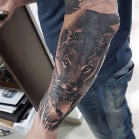 Best Puma Tattoo Ideas - Puma Tattoo Meaning and Design - PositiveFox ...