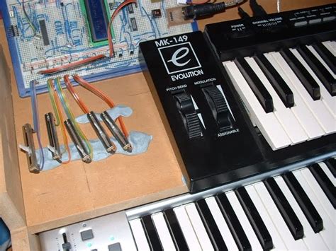 m0xpd's 'Shack Nasties': MIDI Organ Drawbars