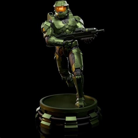 Halo Master Chief Statue - Etsy