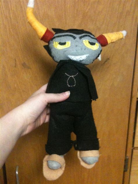 Tavros plushie homestuck by RukarioTrainer on DeviantArt