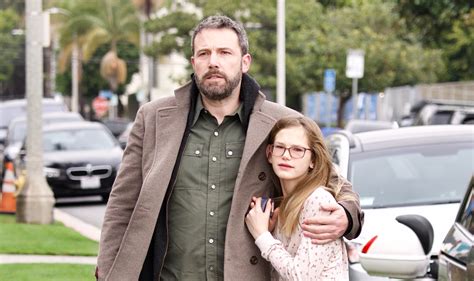 Ben Affleck and His Daughter Violet Bond Together During Walk