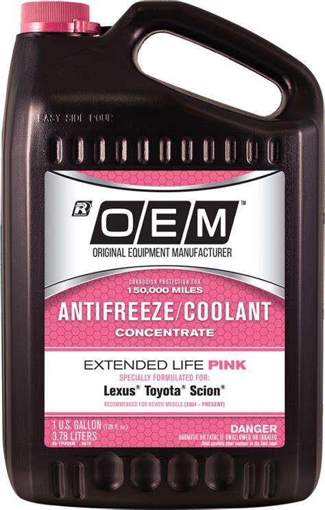 OEM Extended Life PINK Antifreeze/Coolant - Recochem