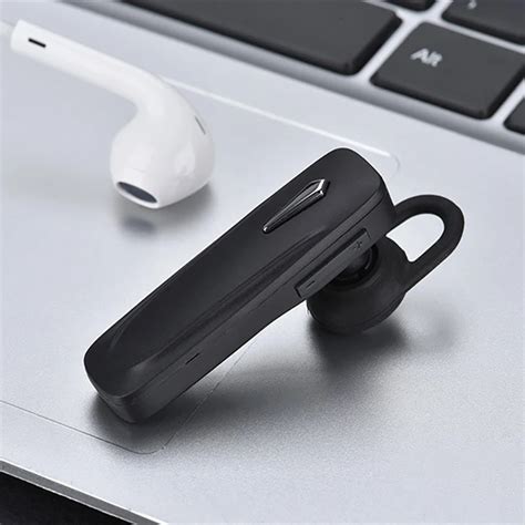 Mini Bluetooth Headset Wireless Earphone Stereo Business Single Headphones With Mic Hands Free ...