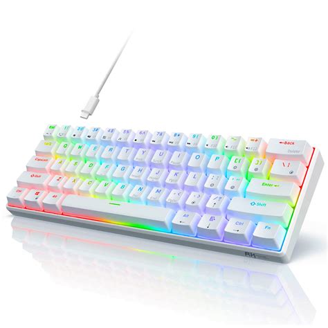 Buy RK ROYAL KLUDGE RK61 Wired 60% Mechanical Gaming Keyboard ...