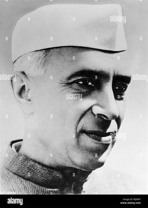 Jawaharlal nehru Black and White Stock Photos & Images - Alamy