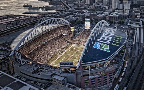 CenturyLink Field, Seattle Seahawks stadium, Qwest Field, NFL, Seattle, Washington, HD wallpaper ...