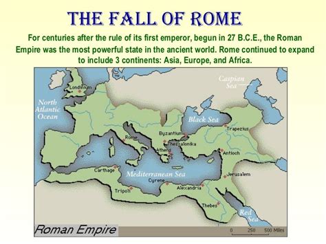 Fall Of Rome Pwpt