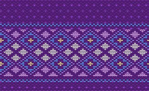 Purple Sweater knitting pattern, Vector ethnic embroidery tribal ...