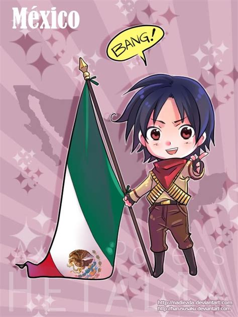 Mexico - Hetalia Fan Art (33774361) - Fanpop Loli Kawaii, Kawaii Chibi ...