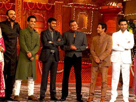 Golmaal 3 cast on the sets of Colors Diwali show | Photo Of Meghna Malik,Rohit Shetty,Tusshar ...