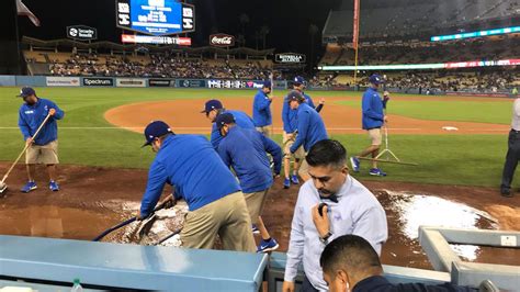 Dodger Stadium flooded with sewage after pipe bursts | abc7news.com