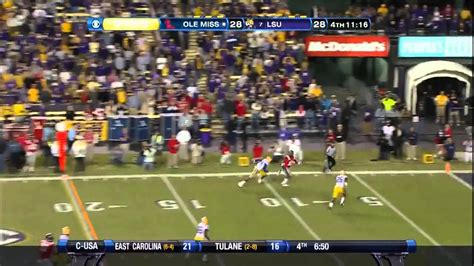 11/17/2012 Ole Miss vs LSU Football Highlights - YouTube