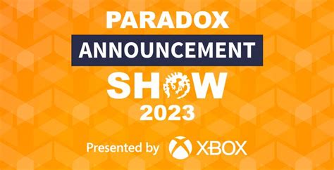 Paradox Announcement Show - But Why Tho?