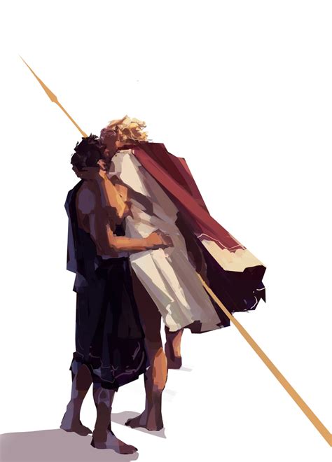 Philtatos Art Print by psrj | Achilles and patroclus, Achilles, Songs