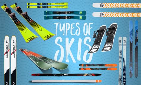 Types of Skis: Visual Guide With Pros and Cons - Cool of the Wild