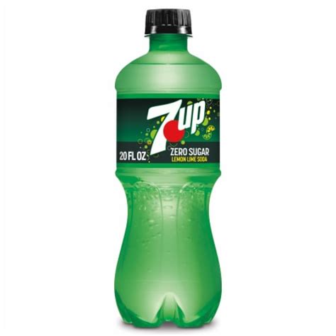 7UP Zero Sugar Lemon-Lime Soda Bottle, 20 fl oz - Ralphs