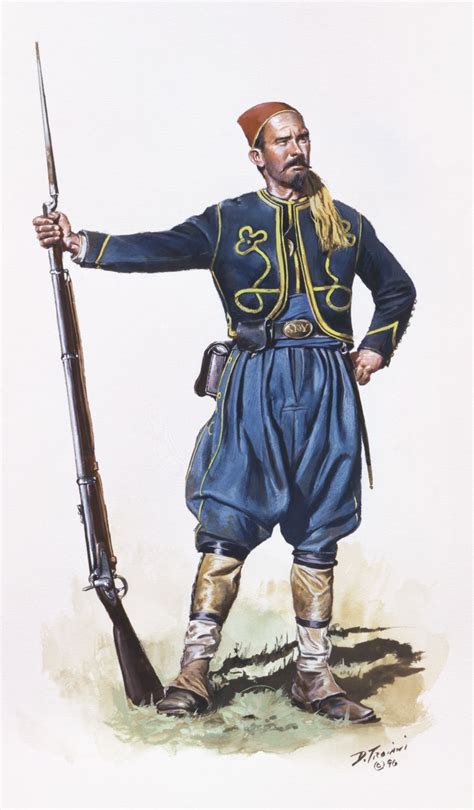 Union Zouave, by Don Troiani. (www.dontroiani.com). (Blue & yellow stripes) American ...