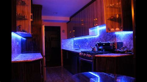 How To Install LED Strip Lights Under Kitchen Cabinets (Under Cabinet LED Lighting) DIY - YouTube