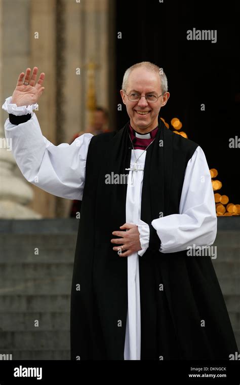 The 105th Archbishop of Canterbury Justin Welby Stock Photo - Alamy