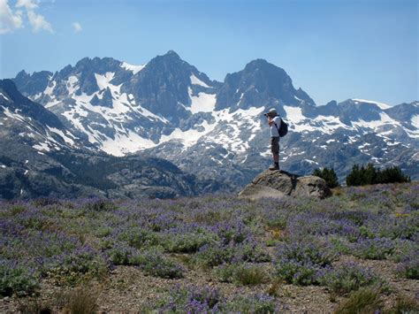 Extreme Hiking Mammoth Lakes Yosemite National Park California USA