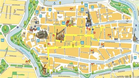 Alkmaar Travel Guide For Tourists: Map Of Alkmaar - TravelsFinders.Com