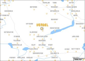 Vendel (Sweden) map - nona.net