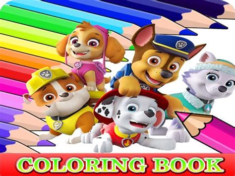 Coloring Book for Paw Patrol | Play Now Online for Free