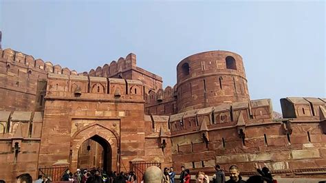 Agra ka lal kila,Red fort of Agra ,kila of Agra - YouTube