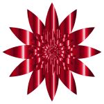 Topaz Ruby Sapphire Lotus Flower Silhouette | Free SVG