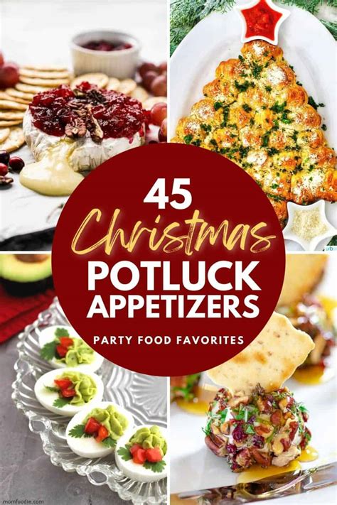 45 Easy Christmas Potluck Appetizers | Party Food Favorites