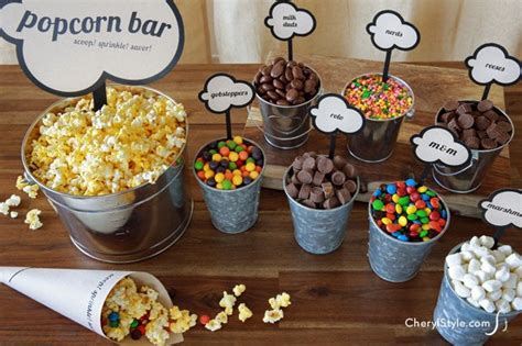 27 Amazing Wedding & Party Popcorn Bars from Pinterest – Grand Rapids ...