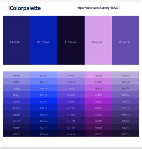 30+ Purple Color Palettes | Curated collection of Color Palettes