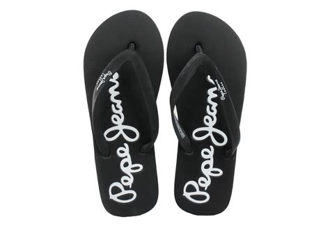 Pepe Jeans Papuče I Natikače Crne Japanke - Bay Beach - Office Shoes - Online trgovina obuće