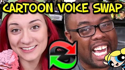 CARTOON VOICE SWAP - Impressions Challenge ft. Brizzy Voices - YouTube