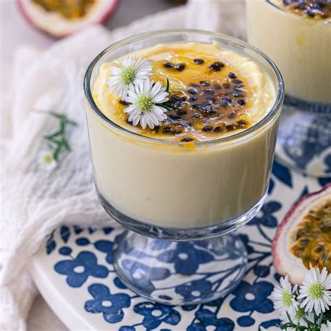 Brazilian Passion Fruit Mousse Recipe - Olivia's Cuisine