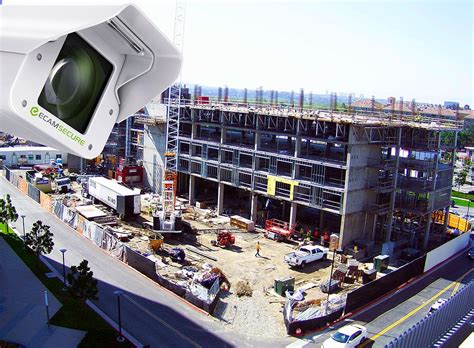 Construction Site Time Lapse Video Camera - ECAMSECURE