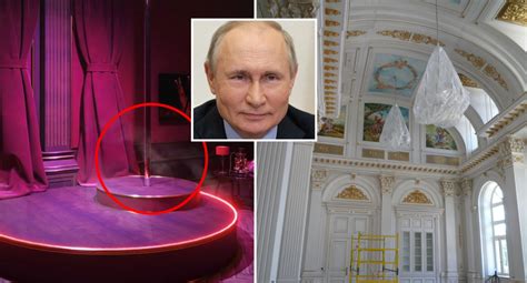 Bizarre feature inside Vladimir Putin's 'palace' revealed