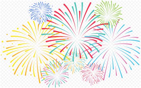 Download Holiday New Year Vector Fireworks PNG | Citypng