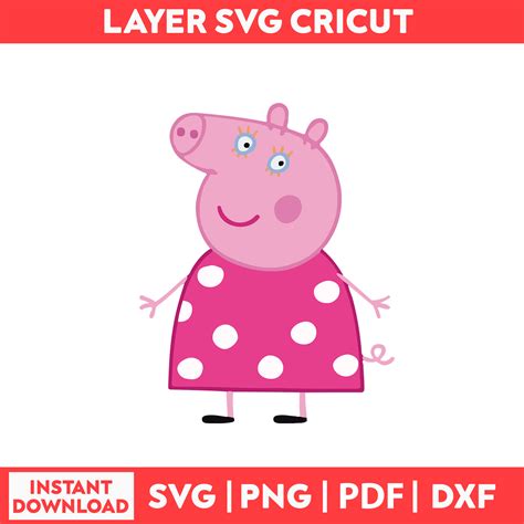 Granny Pig Pin On Peppa Pig Lol George Pig Free Peppa Svg, P - Inspire ...