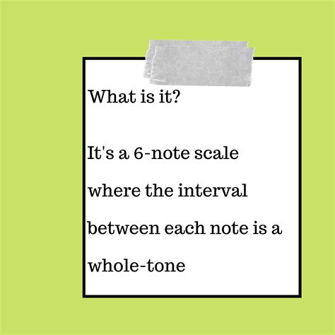 What’s a whole-tone scale? — Jay Stebb