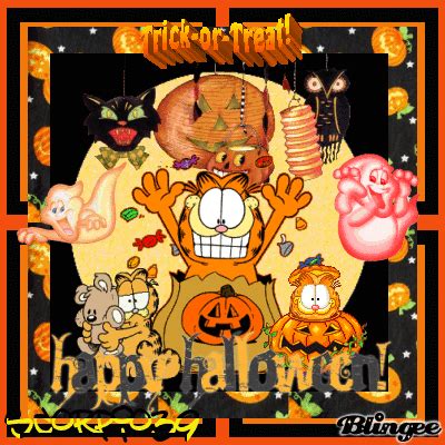 Halloween 2008 #64 - Garfield Halloween Picture #74252157 | Blingee.com