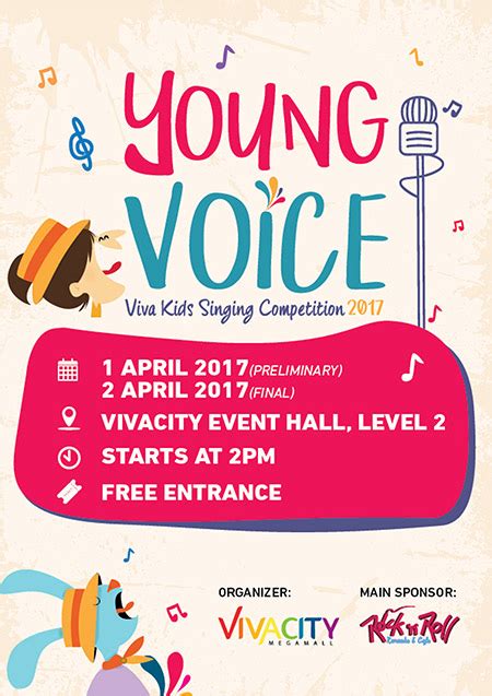 Young Voice Viva Kid’s Singing Competition 2017 next weekend