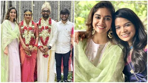 Keerthy Suresh’s South Indian marriage pictures go viral, check | IWMBuzz