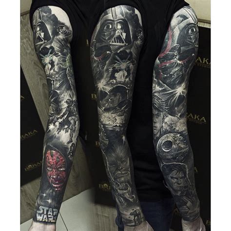 Star Wars Full Sleeve Tattoo | Best Tattoo Ideas Gallery