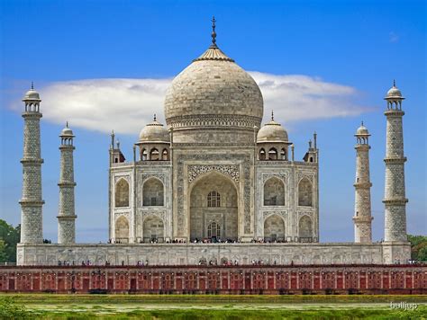 "Taj Mahal from Yamuna River." by bulljup | Redbubble